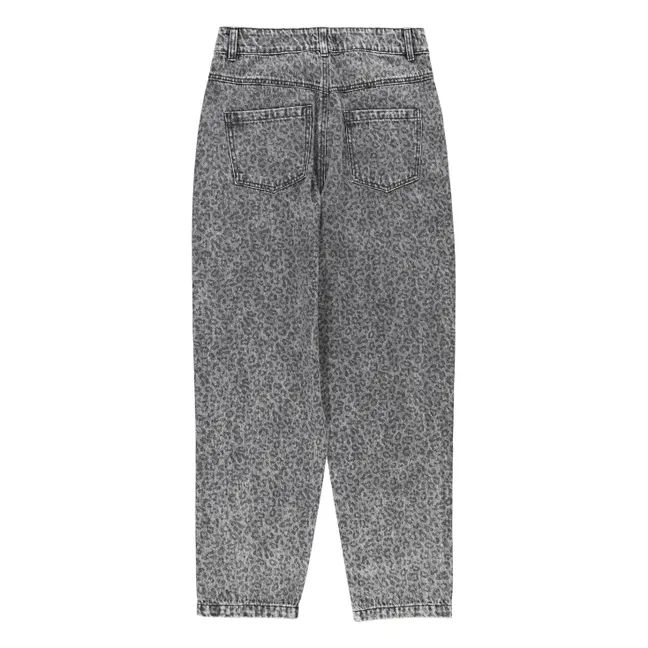 Jean Animal Coton | Washed Black