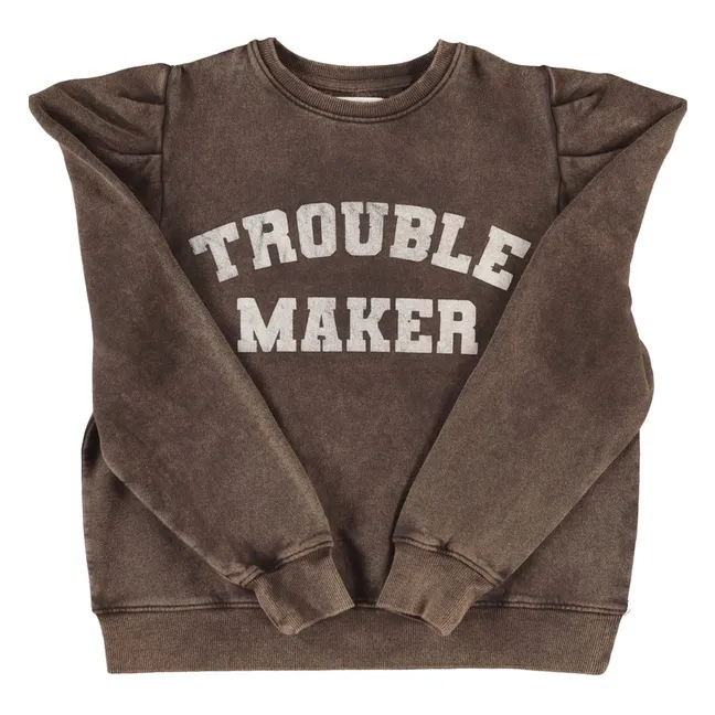 Sweat Matilda Coton Bio | Marron