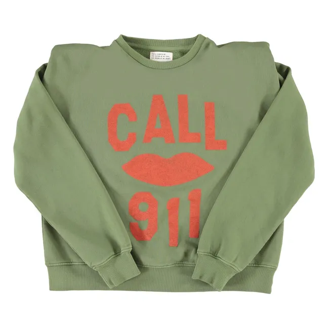 Sweat Claudine Coton Bio | Vert
