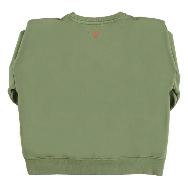 Sweat Claudine Coton Bio | Vert