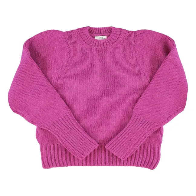 Pull Laine | Rose fuschia