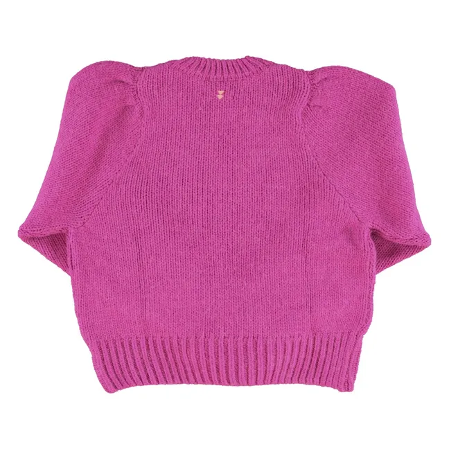 Pull Laine | Rose fuschia