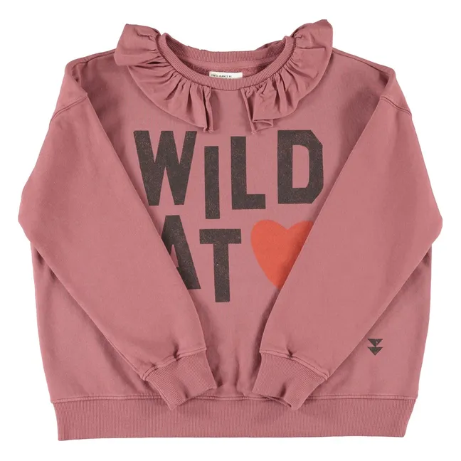 Sweat Terese Coton Bio | Vieux Rose