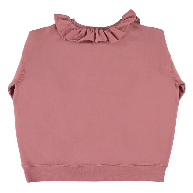 Sweat Terese Coton Bio | Vieux Rose