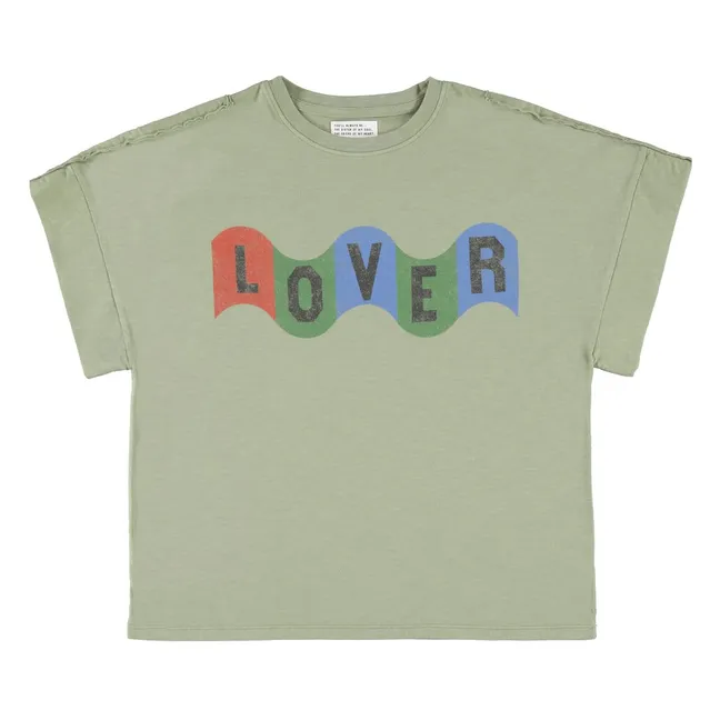 T-shirt Cloé Coton Flamé | Vert