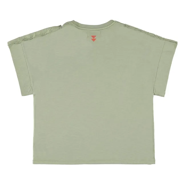 T-shirt Cloé Coton Flamé | Vert