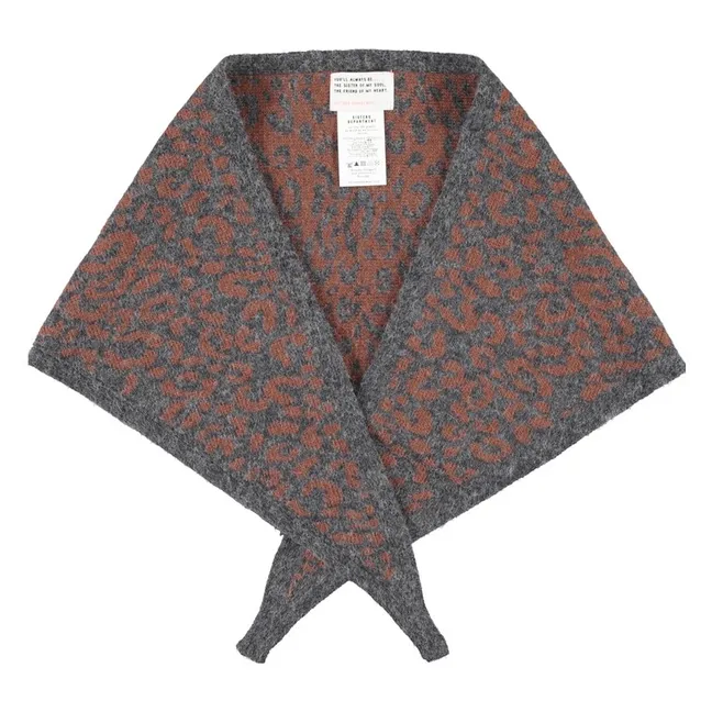 Bandana Animal Laine | Gris