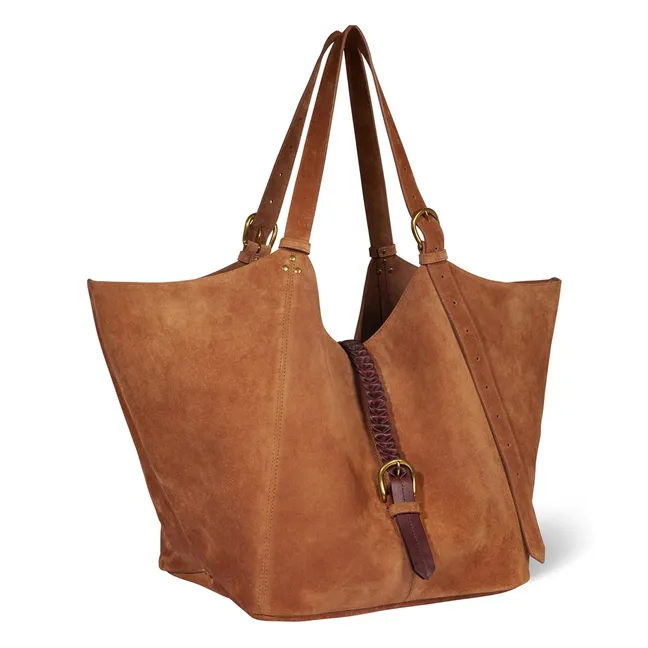 Sac Joseph M Croute Velours | Caramel