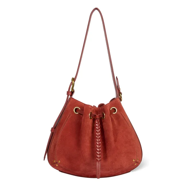 Sac Andy Croute Velours | Rouille
