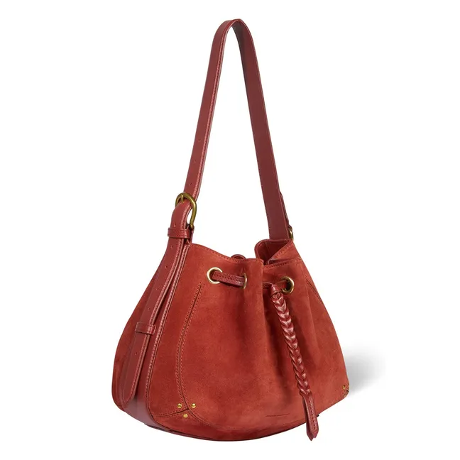 Sac Andy Croute Velours | Rouille