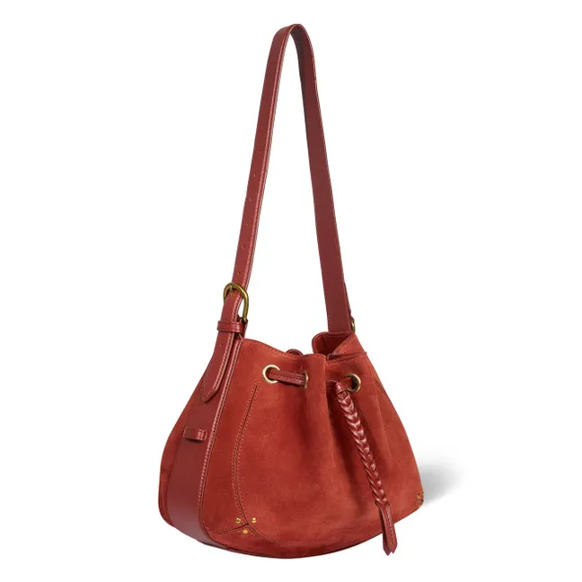 Sac Andy Croute Velours | Rouille