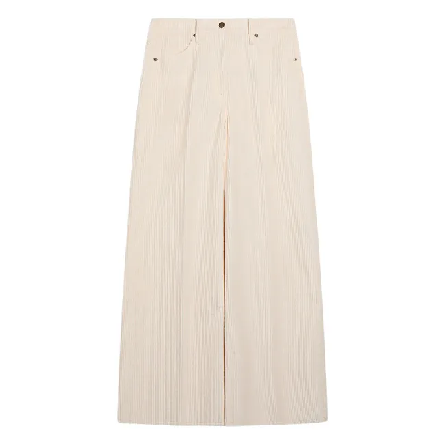 Pantalon Aoki Bis Coton | Crème