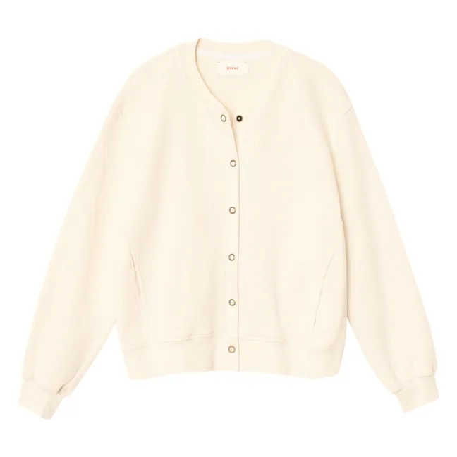 Cardigan Lanna Coton | Ecru