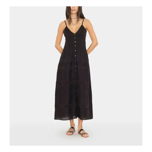 Robe Joni Coton | Noir