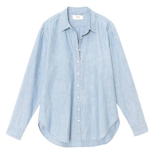 Chemise Beau Coton | Bleu ciel