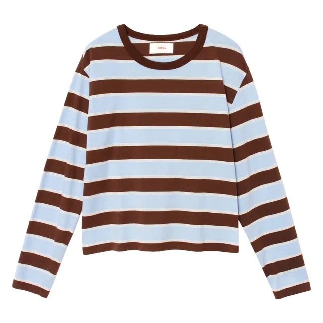 T-shirt Terrance Coton | Bleu