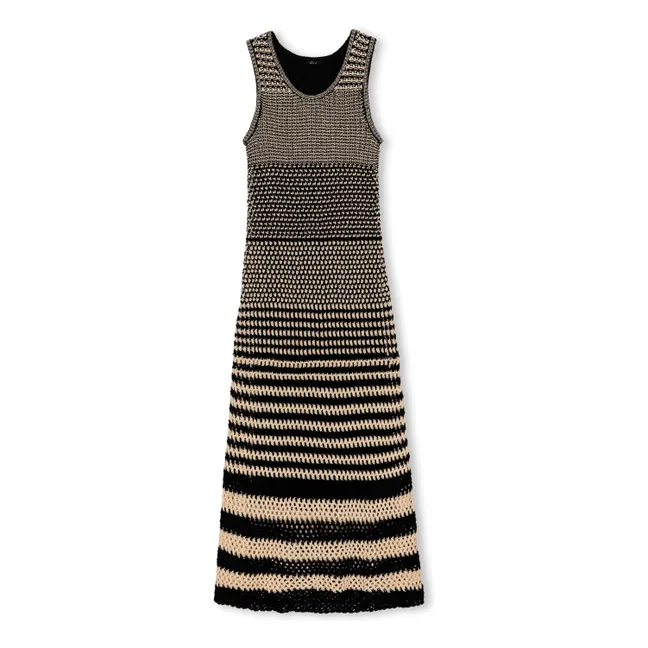 Robe Yvette Coton | Ivoire