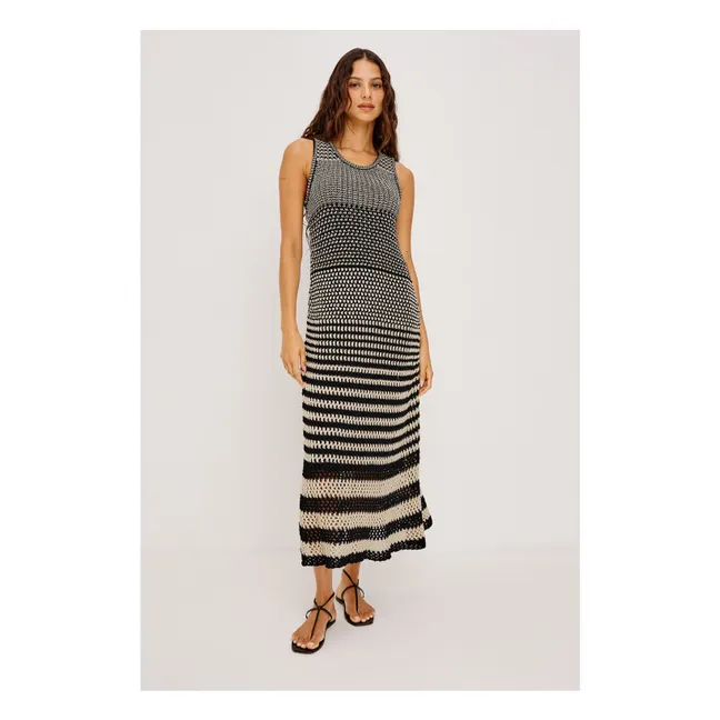 Robe Yvette Coton | Ivoire