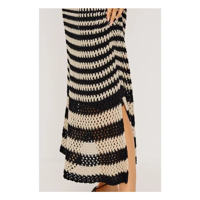 Robe Yvette Coton | Ivoire
