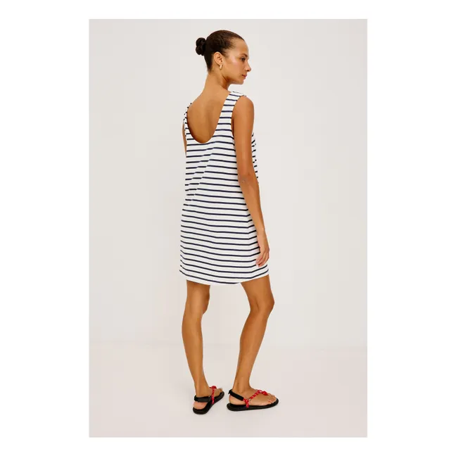 Robe Marinière Kaylee Coton | Ivoire