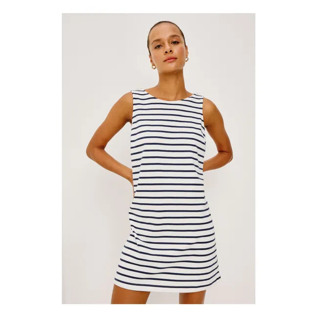 Robe Marinière Kaylee Coton | Ivoire