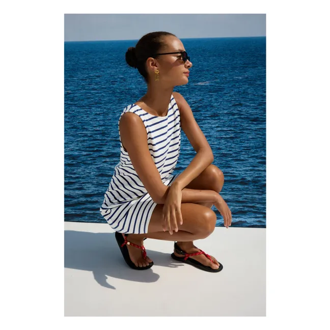 Robe Marinière Kaylee Coton | Ivoire