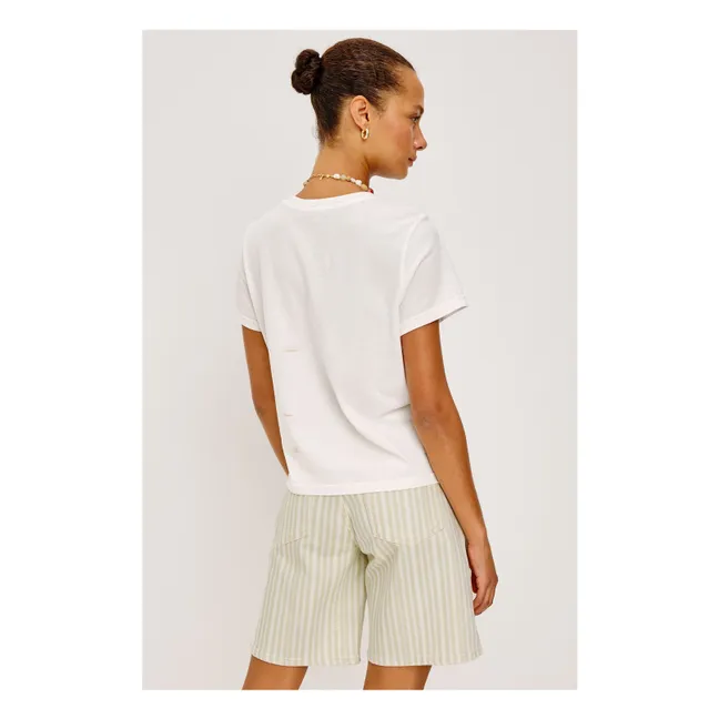 T-shirt Classic Crew Coton | Blanc
