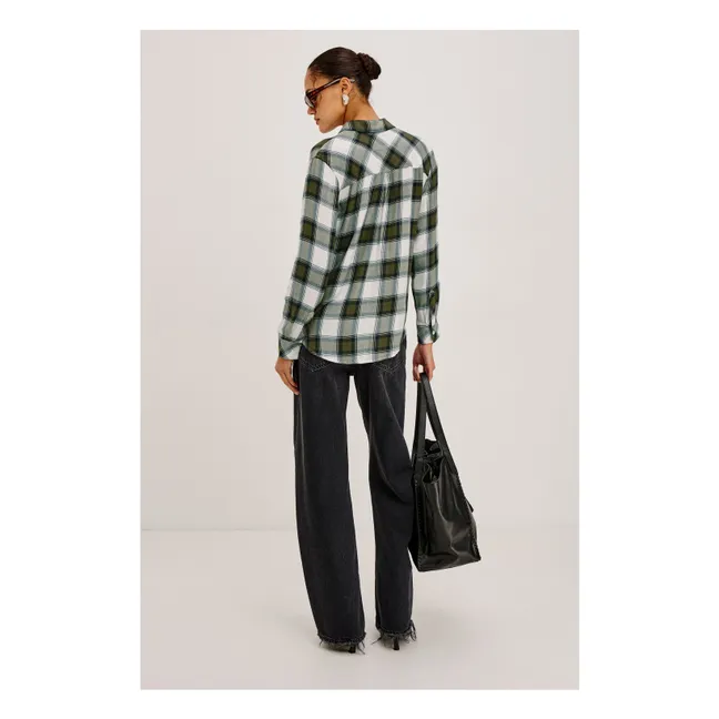 Chemise Carreaux Hunter | Olive