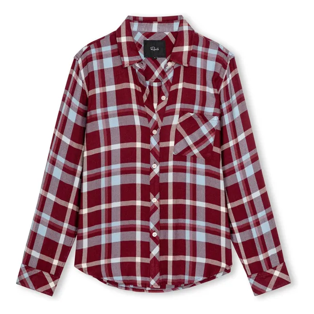 Chemise Carreaux Hunter | Bordeaux