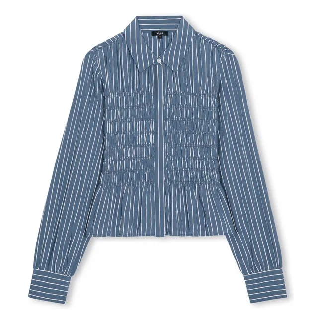 Blouse Rayures Bradshaw | Bleu jean