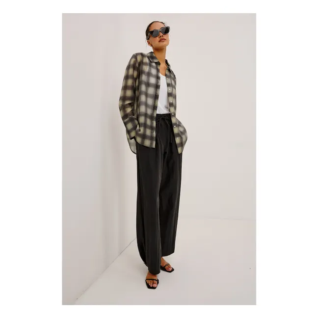Chemise Carreaux Bishop | Marron