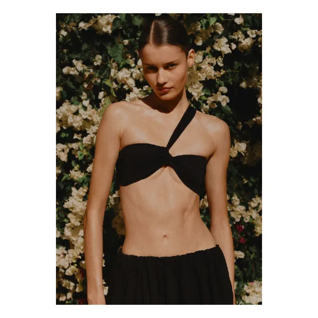 Haut de Maillot Le New Asymetric | Noir