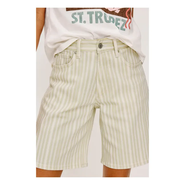 Short Rayures Agoura | Crème