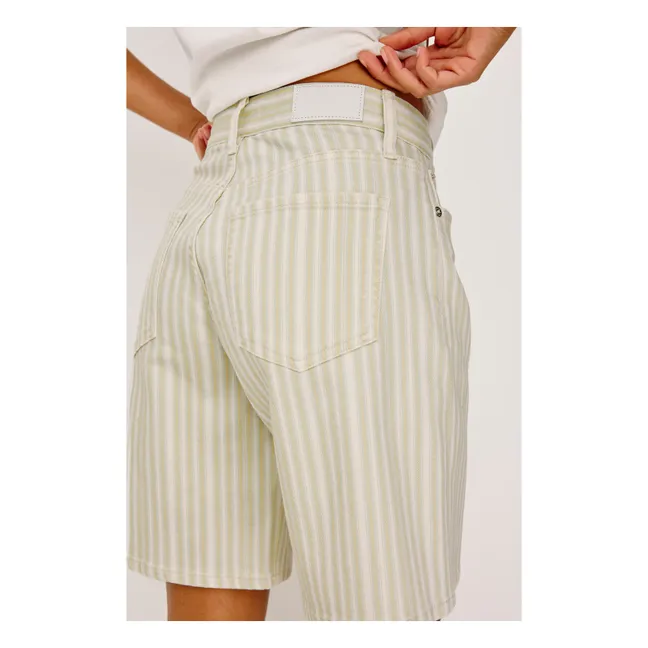 Short Rayures Agoura | Crème
