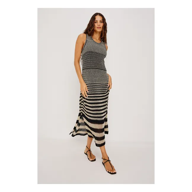 Robe Yvette Coton | Ivoire
