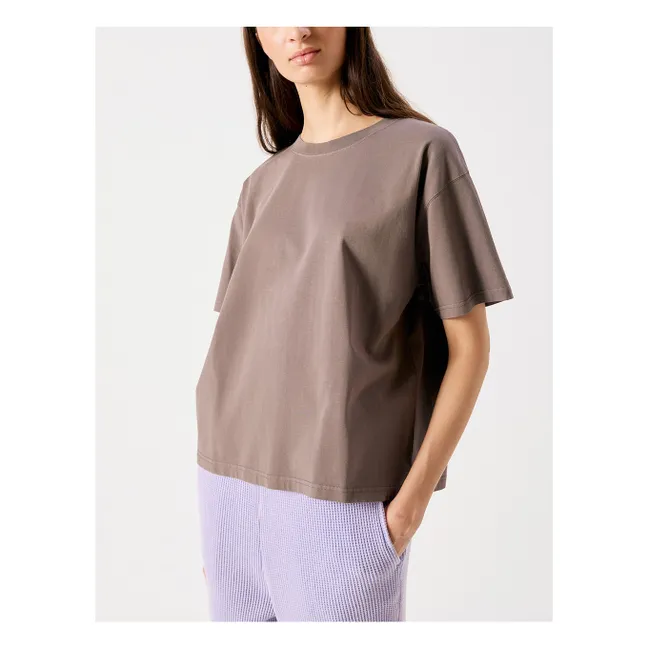 T-shirt Fizvalley Coton | Cendre