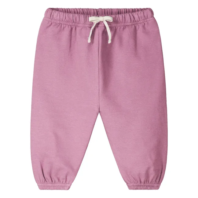 Jogger Mini Coton Bio | Rose