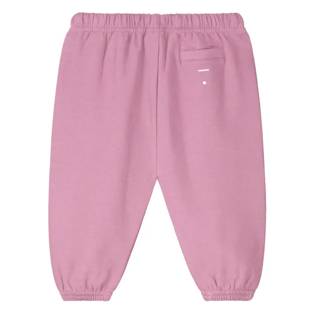 Jogger Mini Coton Bio | Rose