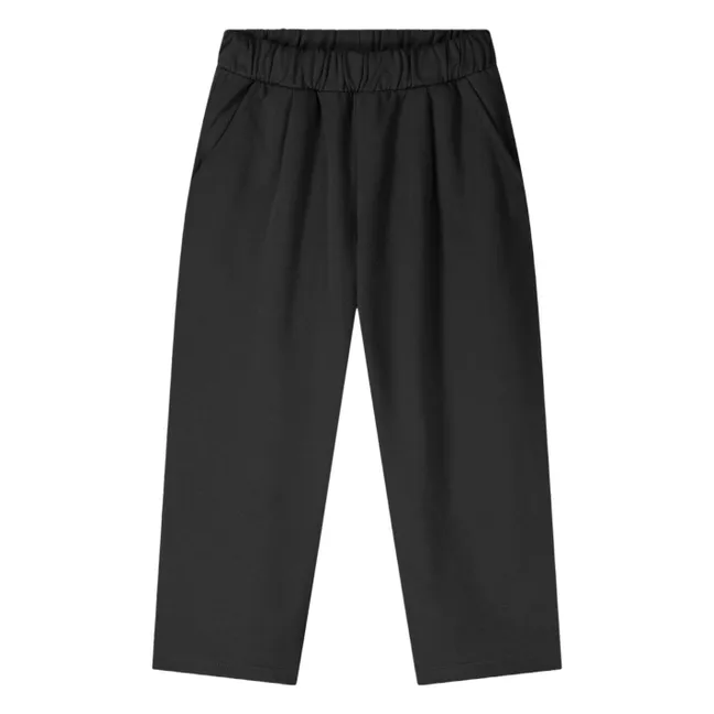 Pantalon Oversize Coton Bio | Noir