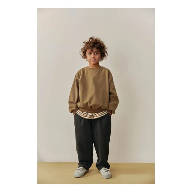 Pantalon Oversize Coton Bio | Noir
