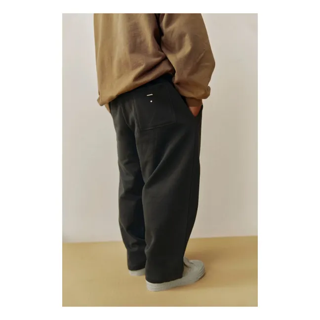 Pantalon Oversize Coton Bio | Noir