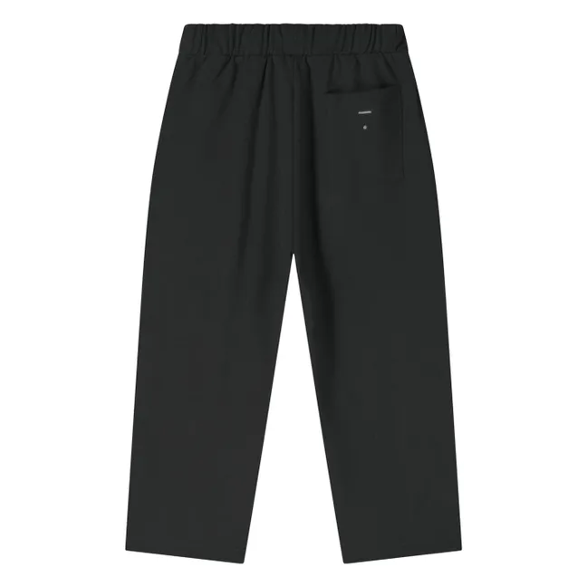 Pantalon Oversize Coton Bio | Noir