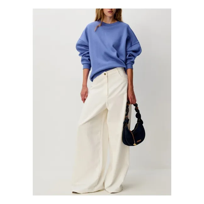 Sweat Chebbi Coton Bio | Bleu roi