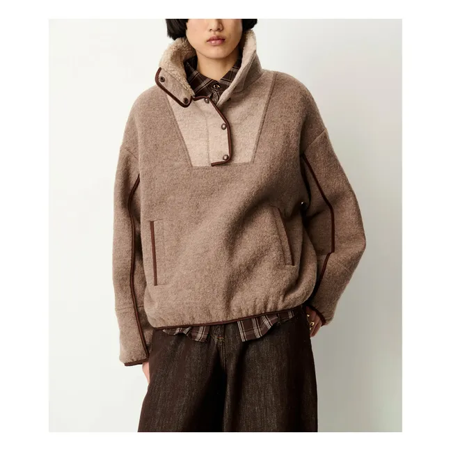 Veste Nostelle Laine | Beige