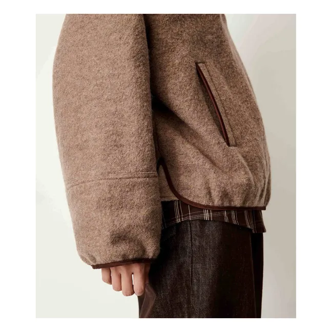 Veste Nostelle Laine | Beige