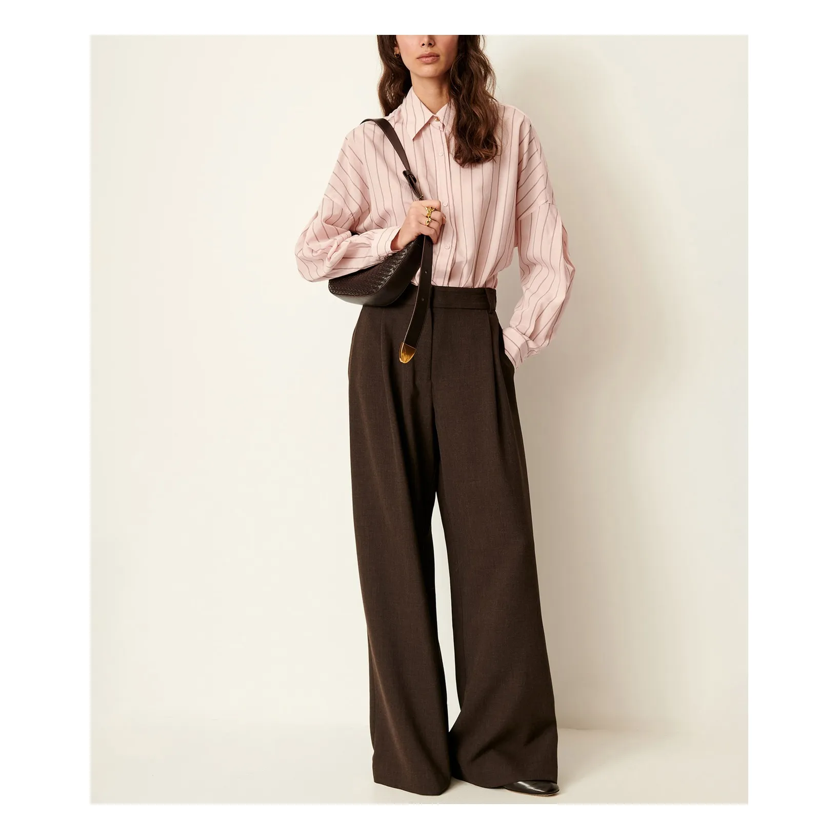 Pantalon Provenco | Marron foncé- Image produit n°3