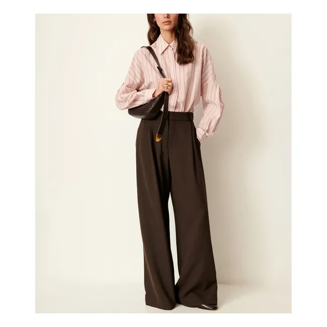 Pantalon Provenco | Marron foncé