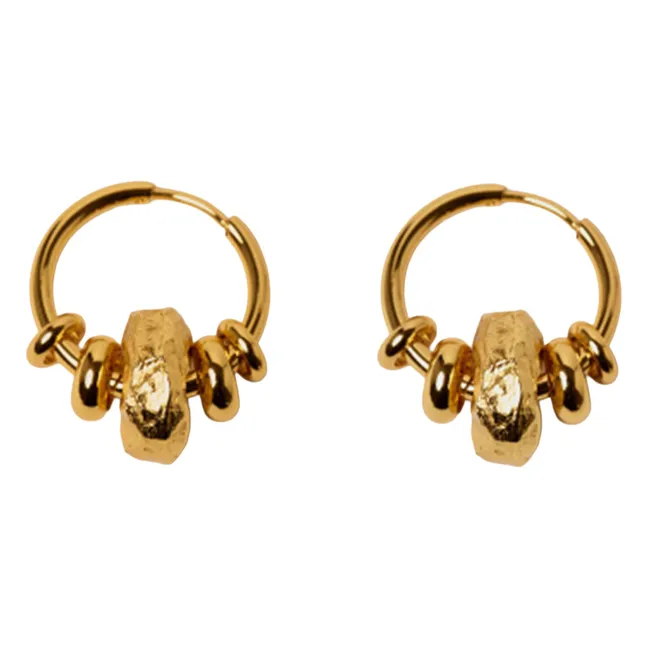 Boucles d'Oreilles Leelo | Doré