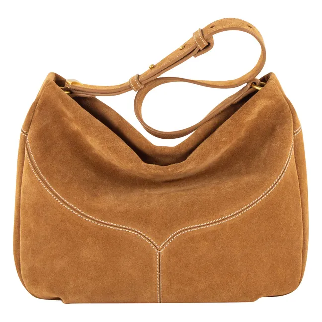 Sac Divilo Croûte de Cuir | Miel