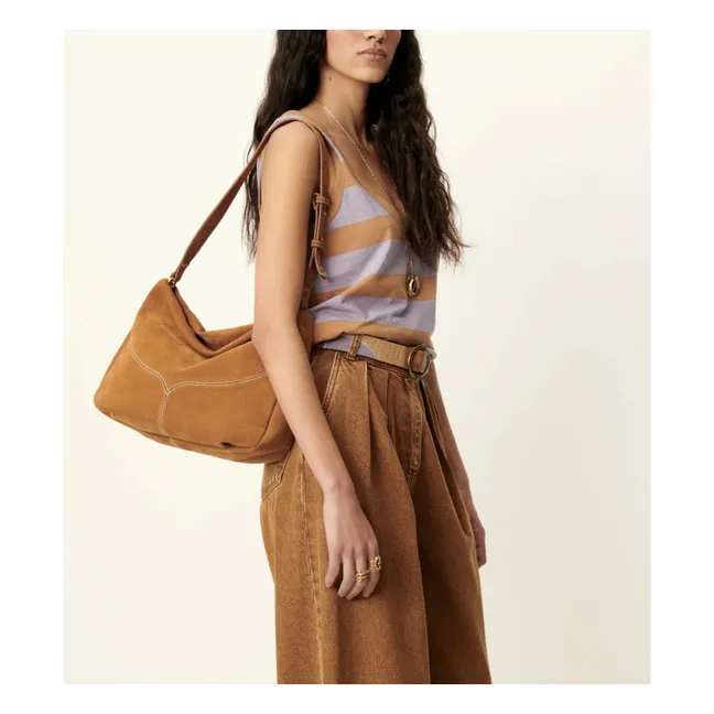 Sac Divilo Croûte de Cuir | Miel